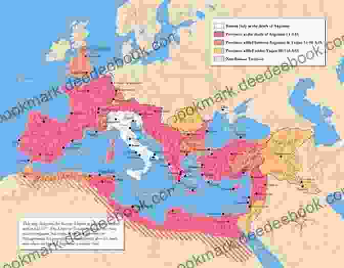 A Map Of Roman Britannia, Showing The Extent Of Roman Control At The Height Of Their Power. Roman The Fall Of Britannia (The Roman Chronicles 1)