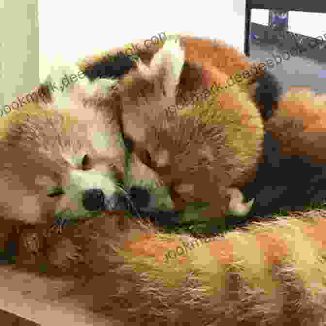 A Pair Of Endangered Red Pandas Cuddling Together Elmwood Park Zoo (Images Of Modern America)