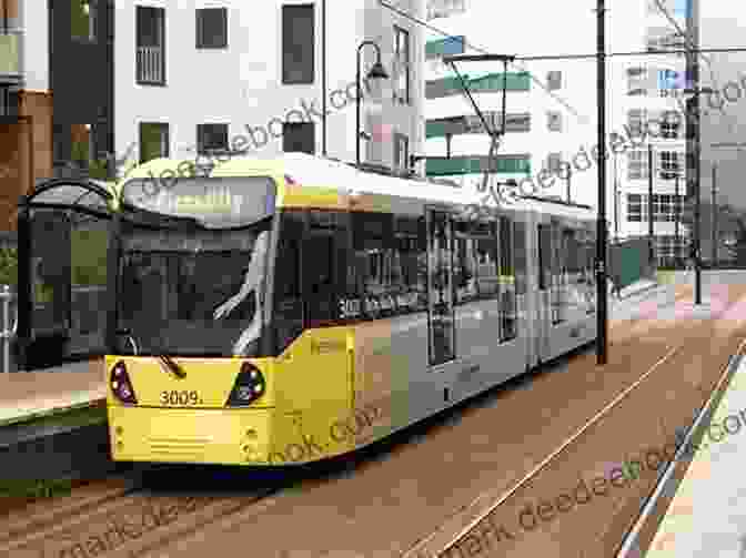 A Photograph Of A Modern Tram In Manchester Lost Tramways Of England: London North East