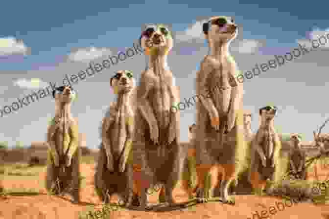 A Playful Group Of Meerkats Standing Upright Elmwood Park Zoo (Images Of Modern America)