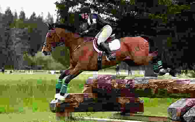 A Rider And Horse Navigate A Cross Country Obstacle Pride (The Eventing 2)