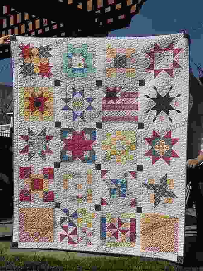 A Vibrant Friendship Star Quilt With Intricate Piecing And Bright Colors Country Style Quilting: 14 Stunning Patchwork Quilts And Gifts