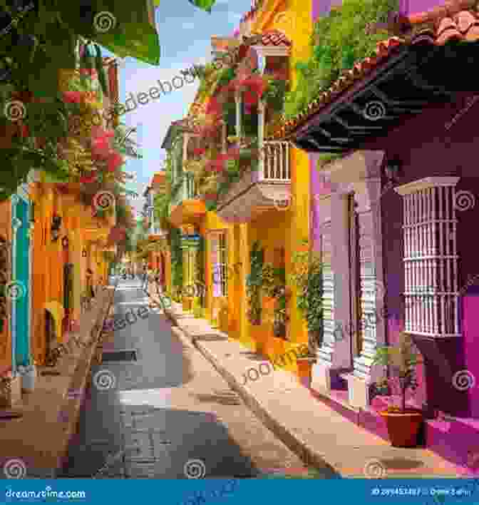 A Vibrant Street Lined With Colorful Colonial Architecture In Cartagena, Colombia Reset: My Journey In Latin America My Journey Inside Myself