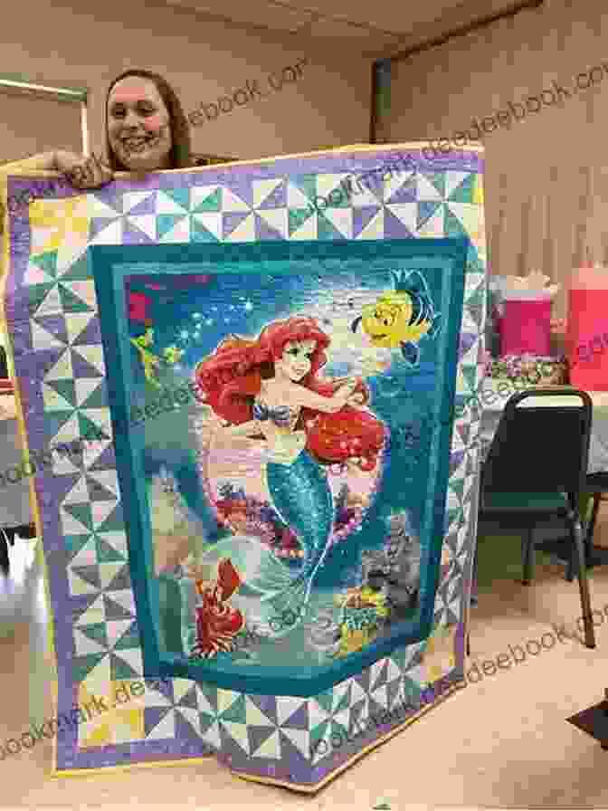 A Whimsical And Playful Mermaid Tail Quilt That Captivates The Imagination. Nautical Quilts: 12 Stitched And Quilted Projects Celebrating The Sea