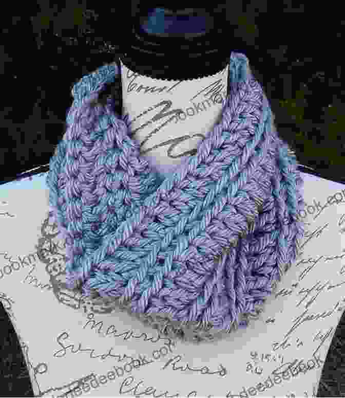 Chunky Chevron Cowl Crocheted In A Bulky Yarn, Featuring A Bold Chevron Stitch Pattern That Creates A Striking Visual Effect. 10 Scarves And Cowls: To Knit And Crochet