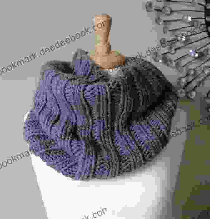 Cozy Ribbed Cowl Knitted In A Chunky Yarn, Featuring A Simple Rib Stitch And A Ribbed Brim. 10 Scarves And Cowls: To Knit And Crochet