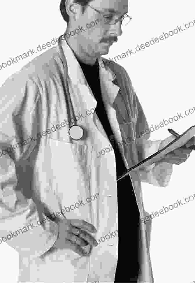 Doogie Stone Standing In Front Of A Brick Wall, Wearing A Stethoscope And A Lab Coat. The Adventures Of Doogie Stone