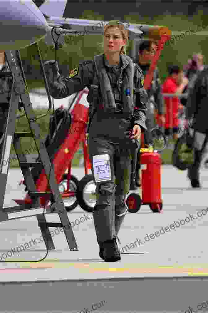 Jennifer Bohnhoff, A Pioneering Female Pilot, Standing Confidently In Front Of An Airplane On Fledgling Wings Jennifer Bohnhoff