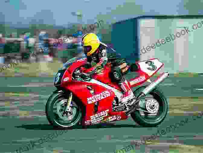 Joey Dunlop In His Early Racing Days, Showcasing His Natural Talent And Fearless Approach Joey Dunlop A Tribute