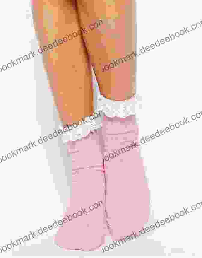 Lace Trimmed Socks In Pastel Hues, Adding A Touch Of Femininity And Elegance To Any Footwear. Sock Yarn Accessories: 20 Knitted Designs With Style And Savvy