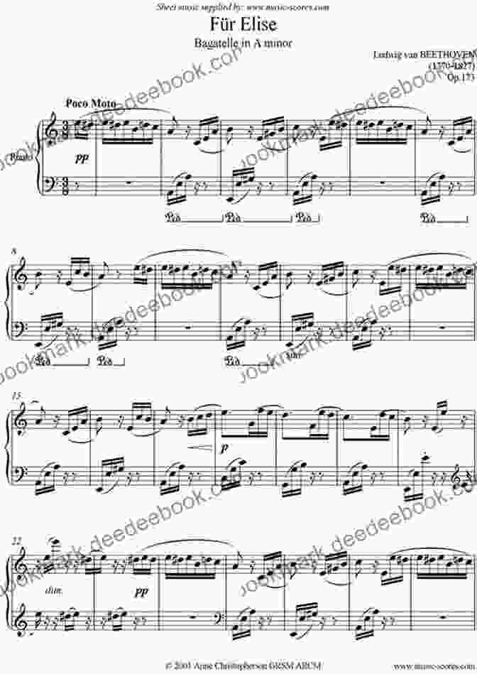 Ludwig Van Beethoven's Fur Elise For Piano Solo Musical Scenes And Episodes 2: 10 Intermediate Character Pieces For Piano Solo (Piano)