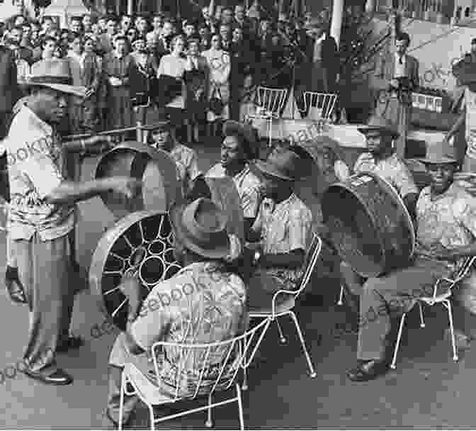 Members Of The Memphis Black Rockers Of Steel Playing Steelpans Memphis Black: Rockers Of Steel