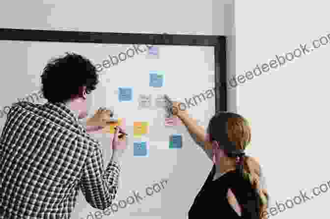 People Collaborating On A Whiteboard With Lean Concepts LEAN SIX SIGMA + SCRUM + AGILE: 3 IN 1 (Lean Mastery Collection 4)