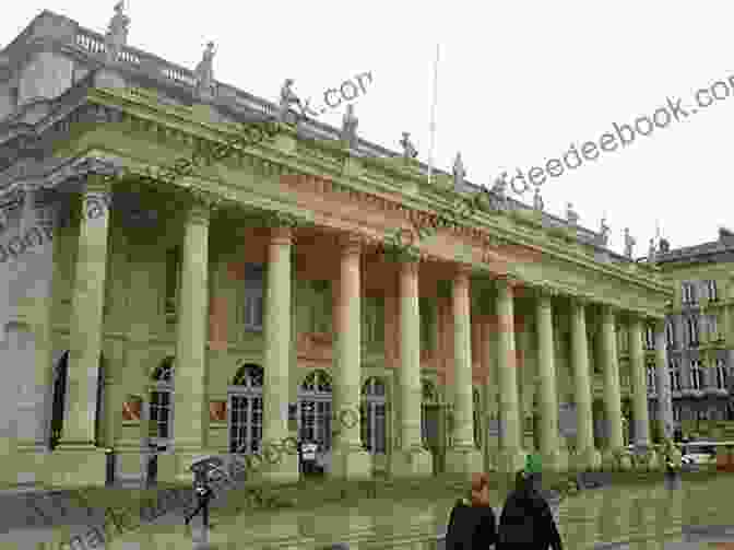 Postcard Of The Grand Theatre De Bordeaux, A Magnificent Neoclassical Masterpiece Postcards: A Visual Escape Through Bordeaux