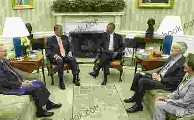 President Obama Meets With Speaker Of The House John Boehner And House Majority Leader Eric Cantor In The Oval Office. Showdown: The Inside Story Of How Obama Fought Back Against Boehner Cantor And The Tea Party