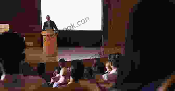 Public Speaker Addressing Audience In Auditorium Communi Cat Ion : Speak Learn Uncover Complete Training Guide For Beginners Full Color Photo Illustrated