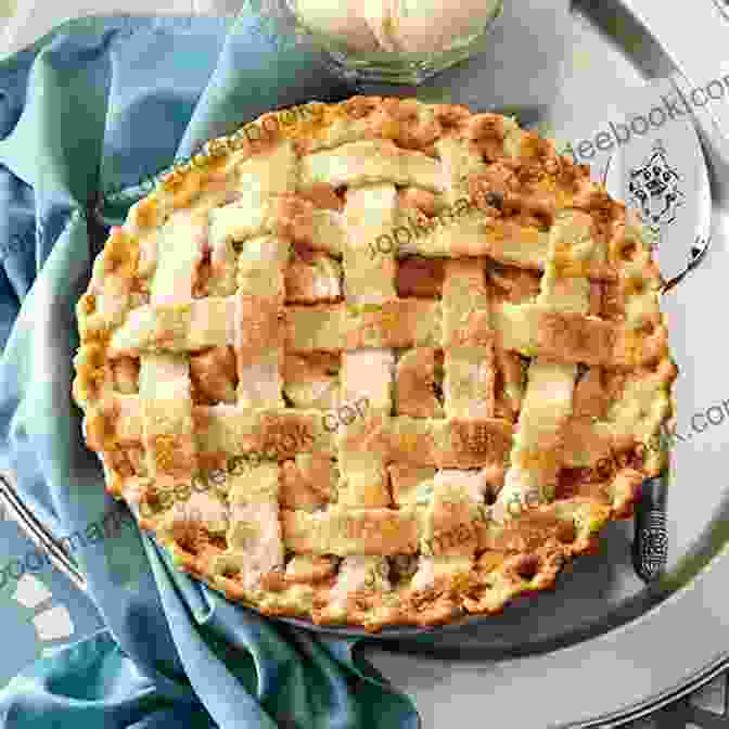 Quilted Apple Pie With An Intricate Lattice Pattern On Top Tasty Crochet: A Pantry Full Of Patterns For 33 Tasty Treats