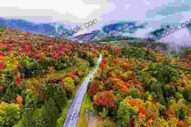 Rolling Green Hills And Colorful Foliage In Vermont With A Winding Road Leading Through The Landscape The Rough Guide To New England (Rough Guide To )