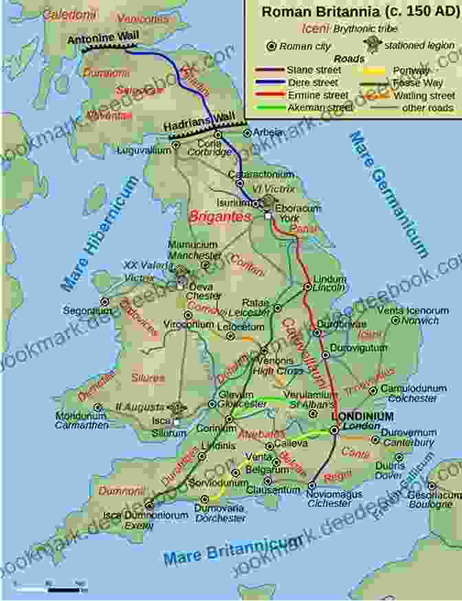 Ruins Of A Roman Settlement In Britain, A Testament To The Lasting Legacy Of Roman Rule. The Charioteer S Son: A Story Of Roman Britain