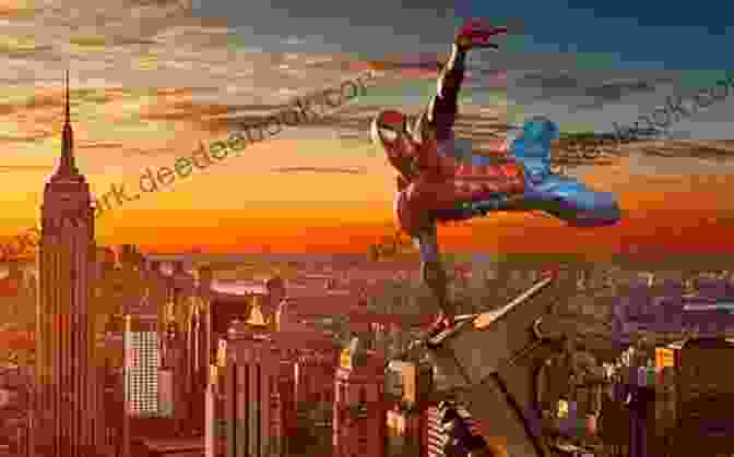 Spider Man Swinging Through The Cityscape At Night The Amazing Spider Man Vs The Lizard (Marvel Super Hero Vs A)