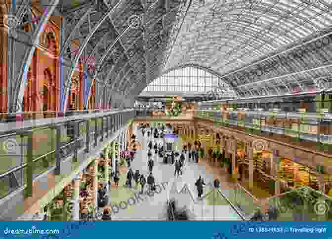 Vaulted Concourse Of St Pancras Station St Pancras Station (Wonders Of The World)