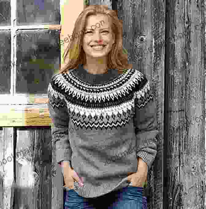 Vibrant Fair Isle Patterned Tunic, Showcasing Intricate Nordic Motifs. Sock Yarn Accessories: 20 Knitted Designs With Style And Savvy